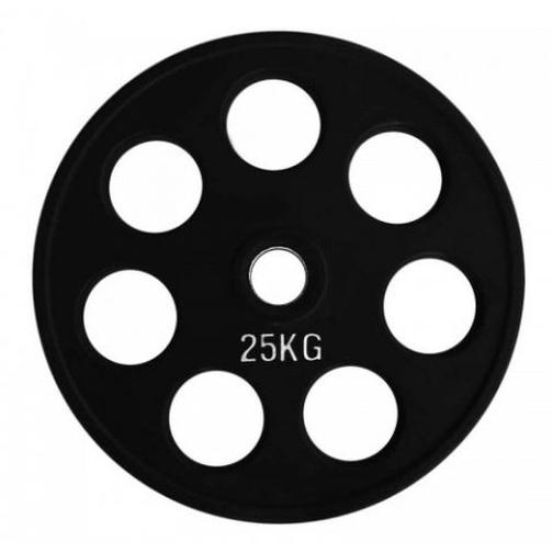 Alex Олимпийский диск Ромашка черный 25 кг RCP18-25 455125