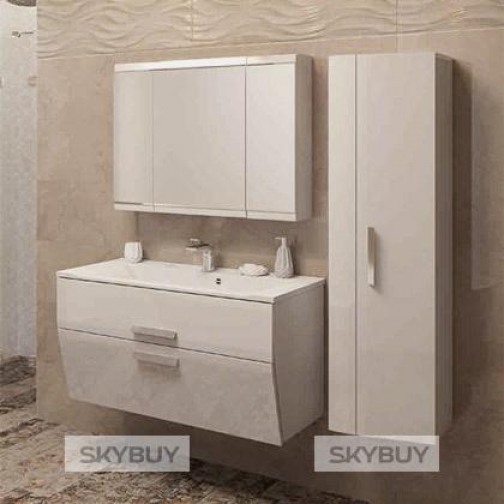 Мебель для ванной Edelform Forte 100 белая 37956566 8