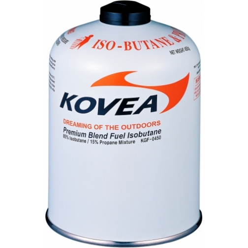 Баллон газовый резьбового типа Kovea 450 изобутан/пропан 70/30 (KGF-0450) 5943751