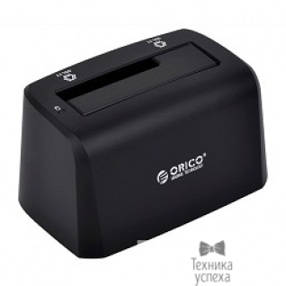 Orico ORICO 8619US3-BK Док-станция для HDD ORICO 8619US3; 1-bay 3.5"/2.5" HDD 4TB Max (черный)