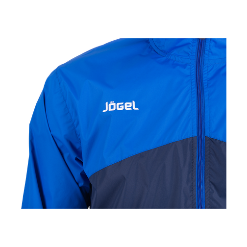 Куртка ветрозащитная Jögel Jsj-2601-971, полиэстер, темно-синий/синий/белый размер S 42222238