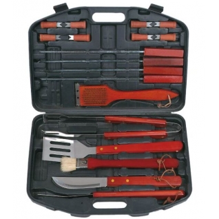 Набор ножей для барбекю в чемодане Bayerhoff, 22 предмета