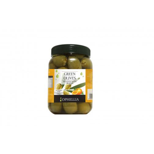 OPHELLIA Зеленые оливки фаршированные апельсином OPHELLIA 500 гр. 38553185