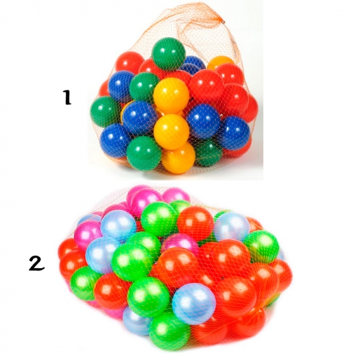 Набор из 50 шариков в сетке, 8 см Нордпласт 37742697