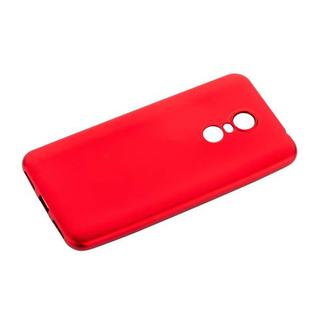 Чехол-накладка силиконовый J-case Delicate Series Matt 0.5mm для Xiaomi Redmi 5 Plus (5.7") Красный