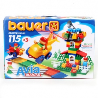 Конструктор Avia blocks, 115 деталей Bauer
