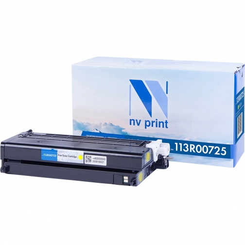 Совместимый картридж NV Print NV-113R00725 Yellow (NV-113R00725Y) для Xerox Phaser 6180, 6180MFP 21603-02 37133457