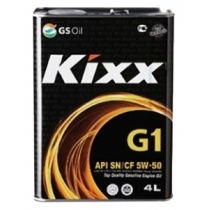 Моторное масло KIXX G1 5W50 SM/CF 4л