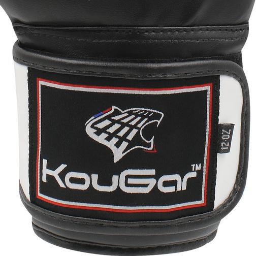 Перчатки боксерские Kougar Ko400-14, 14oz, черный 42405788 2