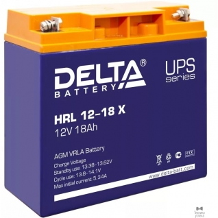 Delta Delta HRL 12-18 X (17.8 А\ч, 12В) свинцово- кислотный аккумулятор