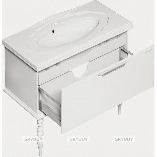 Мебель для ванной Edelform Decora 100 белый глянец 37956521 5