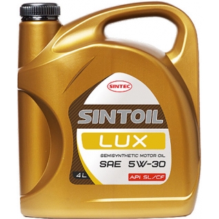 Моторное масло Sintoil Люкс 5W30 4л