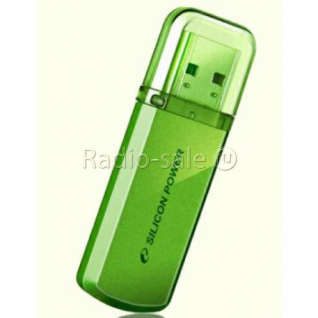Память USB 2.0 8 GB Silicon Power Helios 101 Зеленый (SP008GBUF2101V1N)
