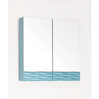 Зеркальный шкаф Style Line Ассоль 70, Люкс аквамарин