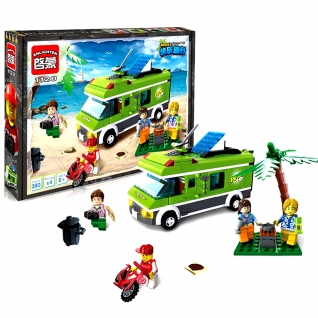 Конструктор "Зеленый фургон", 380 деталей Brick