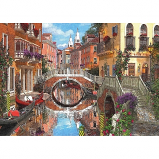 Пазл "Летняя Венеция", Доминик Дэвисон, 1000 элементов Рыжий кот