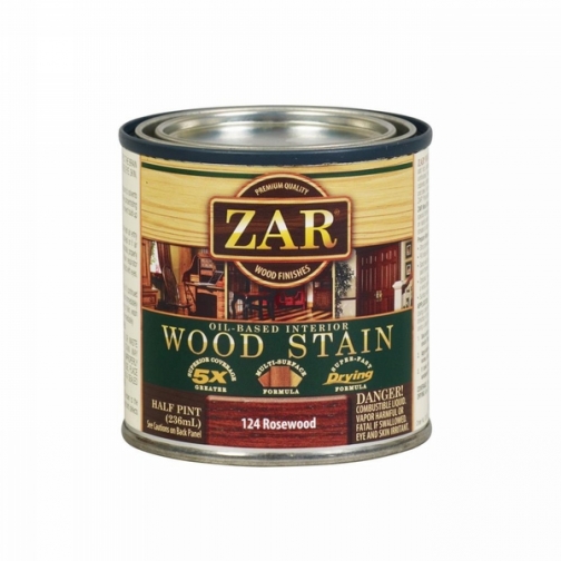 Морилка по дереву на масляной основе 12406 Zar Wood Stain Палисандр (Rosewood) 0,236 л., в уп. 6 шт. 6764588