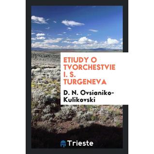 tiudy o tvorchestvie I.S. Turgeneva