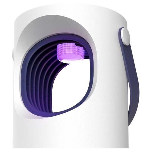 Отпугиватель комаров Baseus Purple Vortex USB Mosquito Lamp (White) (+ Поливные капельницы в подарок!) 38101009 1