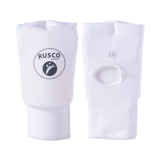 Накладки на кисть, хлопок, белый Rusco размер L