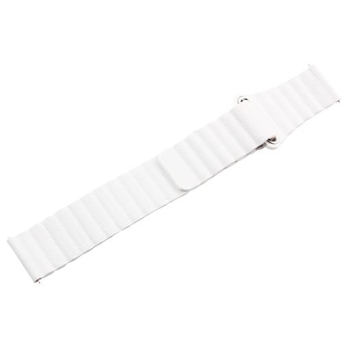 Ремешок COTEetCI W46 Magnet Leather Band (WH5280-WH) для Watch 20мм White Белый 42531811
