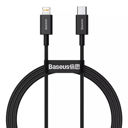 USB дата-кабель Baseus Superior Series Fast Charging Data Cable Lightning 2.4A (CALYS-C01) 2.0м Черный 42848660