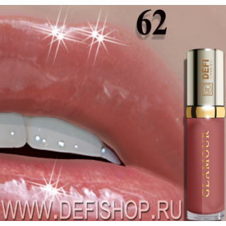 DEFIPARIS Блеск - помада для губ жидкая Glamour 62