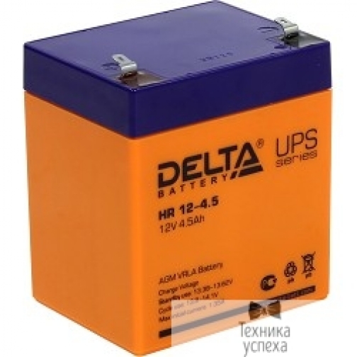 Delta Delta HR12-4.5 (4.5 А\ч, 12В) свинцово- кислотный аккумулятор 6878690