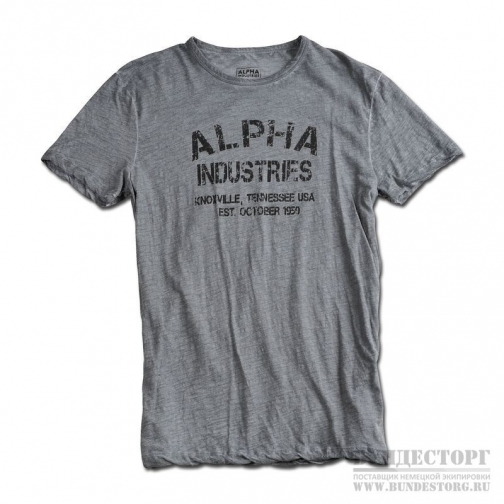 Alpha Industries Футболка Alpha Industries Desert War, цвет серый 5031532 1
