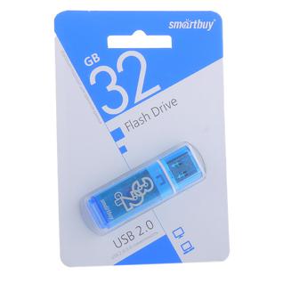 Флеш-накопитель SmartBuy 32Gb USB 2.0/3.0 Flash Drive (SB32GBGS-B) Glossy Series
