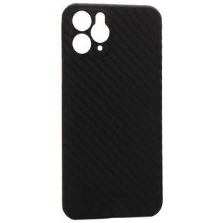 Чехол-накладка карбоновая K-Doo Air Carbon 0.45мм для Iphone 11 (6.1") Черная