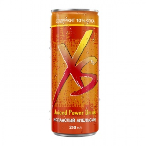 Amway Напиток энергетический XS™ Power Drink Испанский Апельсин 250 мл. 38202989 1