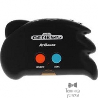 Sega SEGA Genesis Nano Trainer + 390 игр + SD карта + адаптер + кабель USB (черный) PktS1