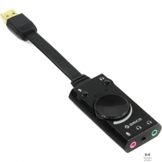 Orico ORICO SC1-BK Адаптер USB Звуковая карта (черный)
