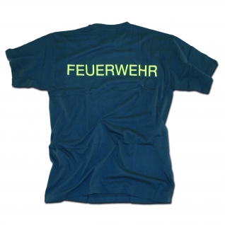 Made in Germany Футболка Feuerwehr, цвет сине-желтый