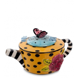 Заварочный чайник "Бабочка с цветком"