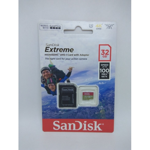MicroSDHC 32Gb Sandisk Extreme UHS-I U3 37819576 1