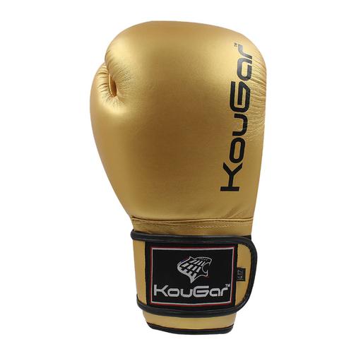 Перчатки боксерские Kougar Ko600-4, 4oz, золото 42405761 4