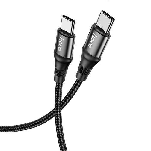 USB дата-кабель Hoco X50 Type-C to Type-C Exquisito 100W charging data cable (20V-5A, 100Вт Max) 1.0 м Черный 42832895