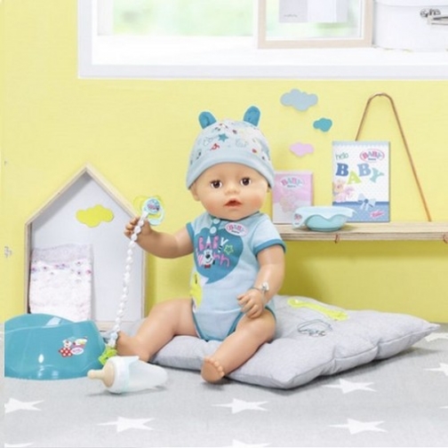 Интерактивная кукла Baby Born - Мальчик, 43 см Zapf Creation 37726773 1
