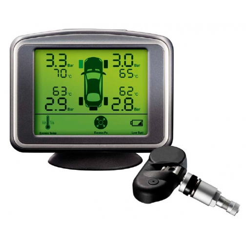Система контроля давления и температуры в шинах ParkMaster TPMaSter TPMS 4-06 (4 внутренних датчика) 833083