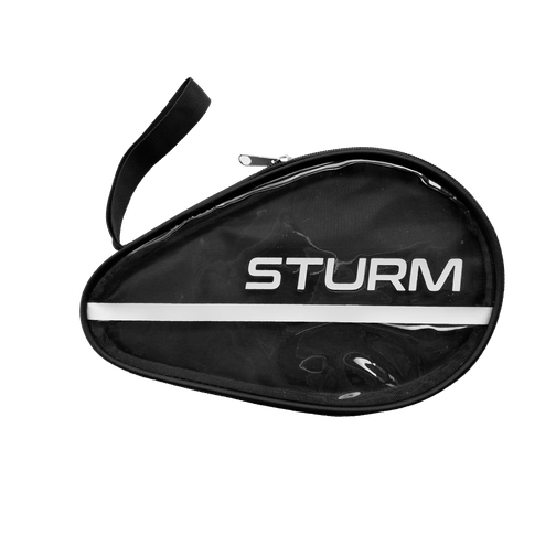 Чехол для ракетки для настольного тенниса Sturm Cs-02, для одной ракетки, черный/прозрачный 42219165 5