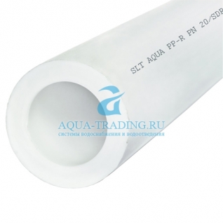 Полипропиленовая труба SDR 7,4 (PN16) SLT Aqua / PP-R Белая 75