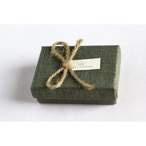 Подарочная коробочка зеленого цвета 7170275