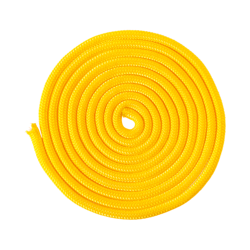 Скакалка для художественной гимнастики Amely Rgj-104, 3м, жёлтый 42219268 1