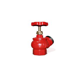 Вентиль пожарный чугунный угловой КПК Ду=65 мм (муфта цапка) Пожарное Оборудование