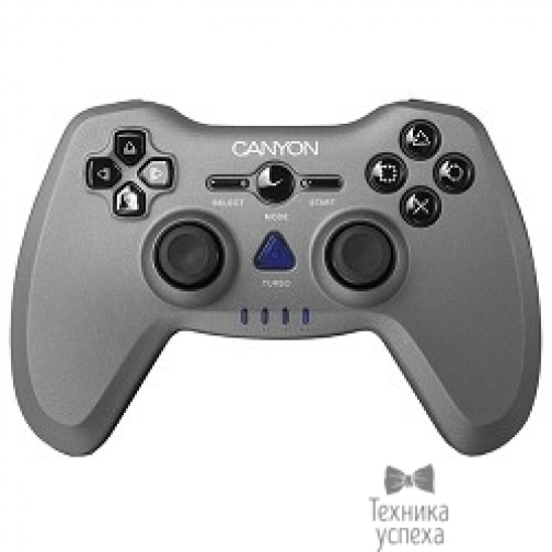 Canyon Canyon CNS-GPW6 3in1 wireless gamepad up to 8 hours of play time, transmission distance up to 10m, rubberized finishing, dual-shock vibration (Compatible with PC, PS2, PS3) 9236673