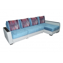 Палермо 9 МДФ Гранд угловой диван-кровать с сектором