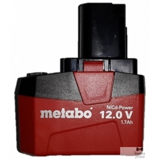 Metabo Metabo Аккумулятор 12В,1.7 Ач, (BS12NiCD новый) 625472000