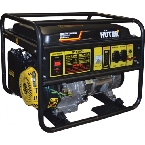 Бензиновый генератор Huter DY6500L Huter 890141